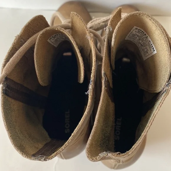 Sorel Joan of Arctic Wedge II Boot - Women's-Ash Brown-Sz 10 - Picture 9 of 15